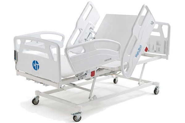 Cama Hospitalar Motorizada 3 Movimentos com Elevação do Leito Extra Luxo 113ELX