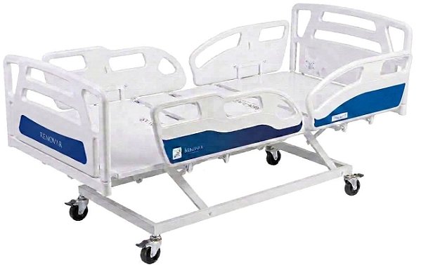 Cama Motorizada Fowler 3 Movimentos Elevação de Altura do Leito - VIVARE