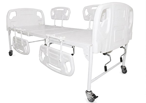 Cama Hospitalar Manual 2 Movimentos Luxo